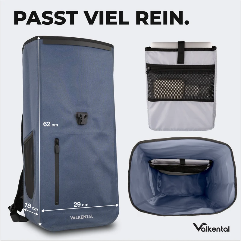 Waterproof Backpack - Wasserdichter reflektierender Rucksack