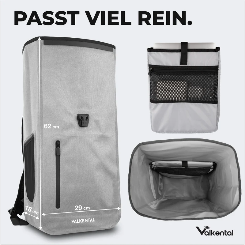 Waterproof Backpack - Wasserdichter reflektierender Rucksack