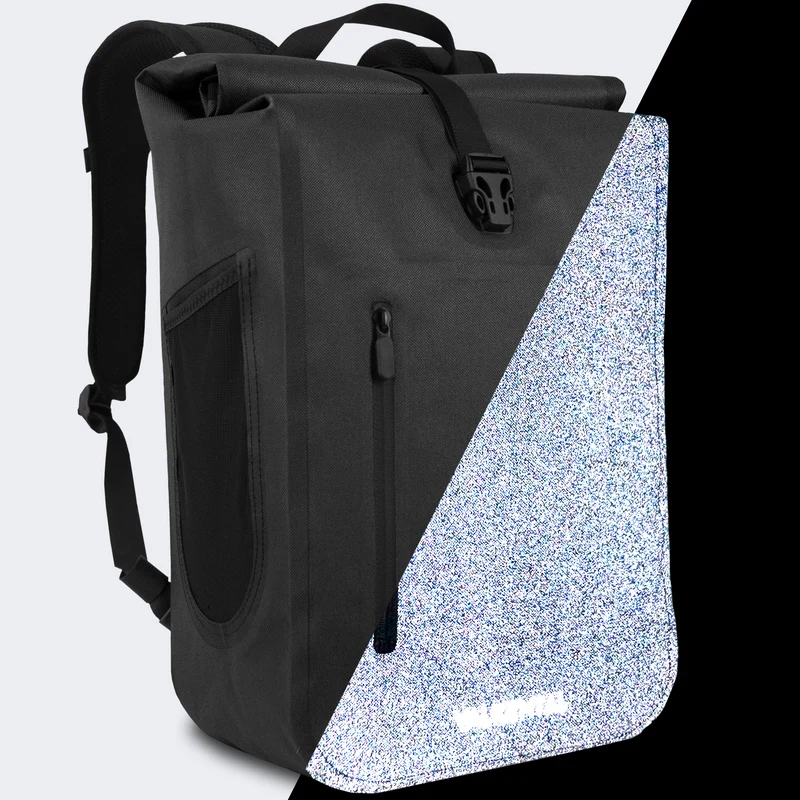 Waterproof Backpack - Wasserdichter & vollreflektierender Rucksack mit top Organisation - B-Ware