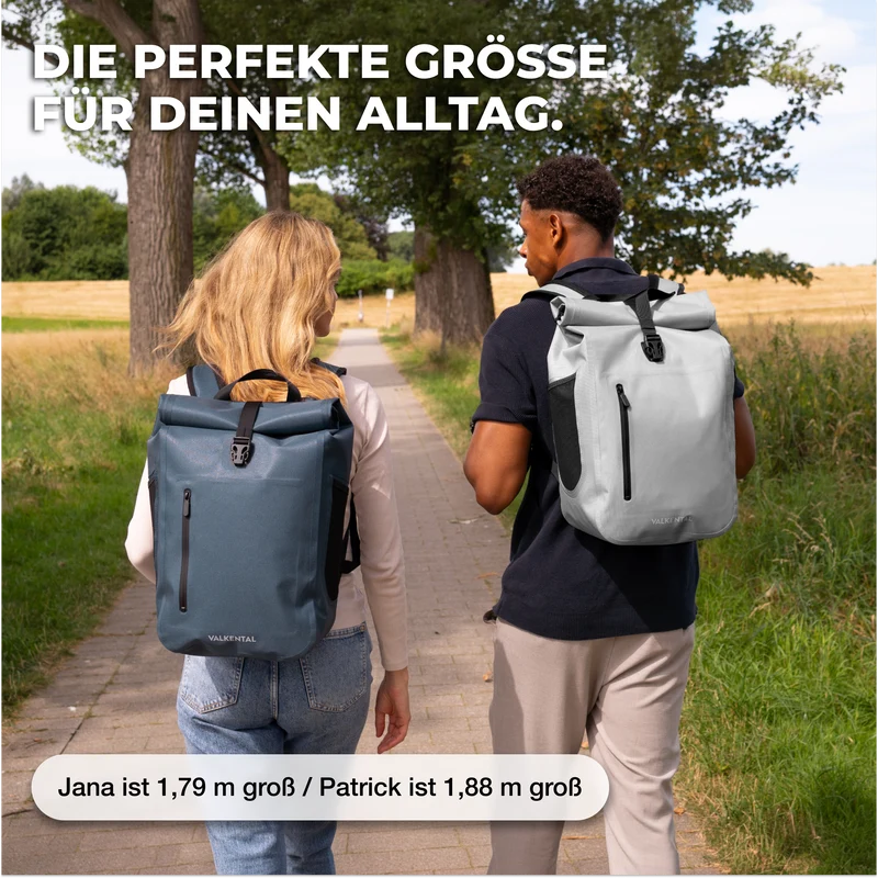 Waterproof Backpack - Wasserdichter reflektierender Rucksack