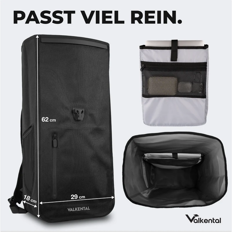 Waterproof Backpack - Wasserdichter reflektierender Rucksack