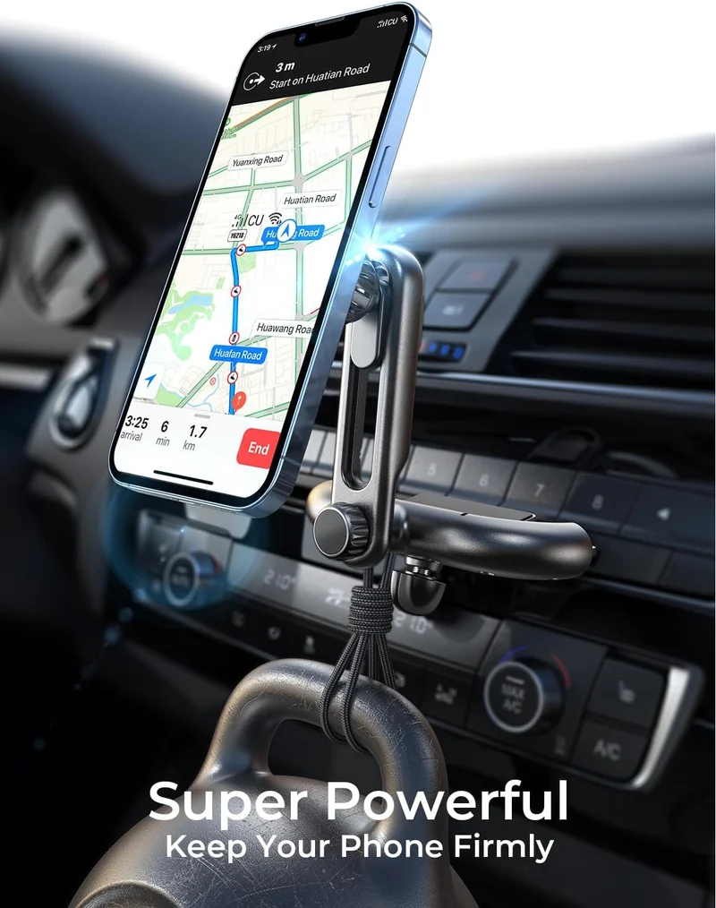 Lisen MagSafe CD Phone Holder for Car Mount