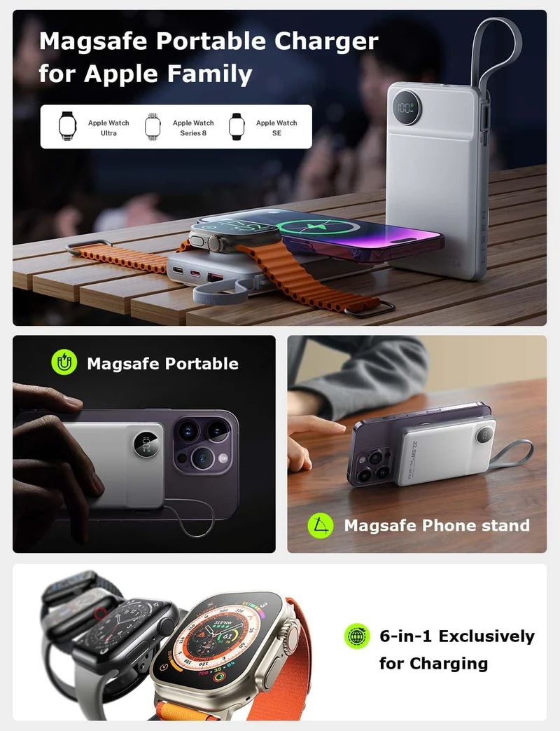 Lisen Magsafe Power Bank 10000mah