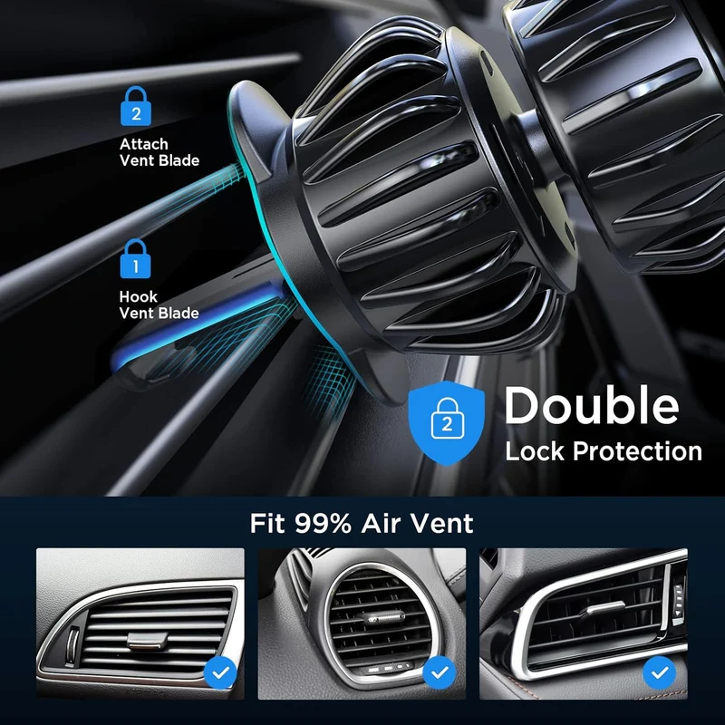 LISEN Magnetic Phone Holder for Car