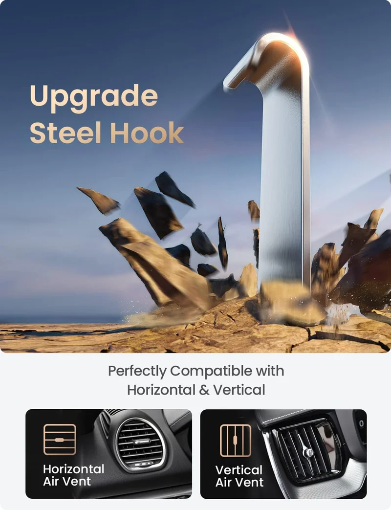 LISEN Cell Phone Car Mount for iPhone
