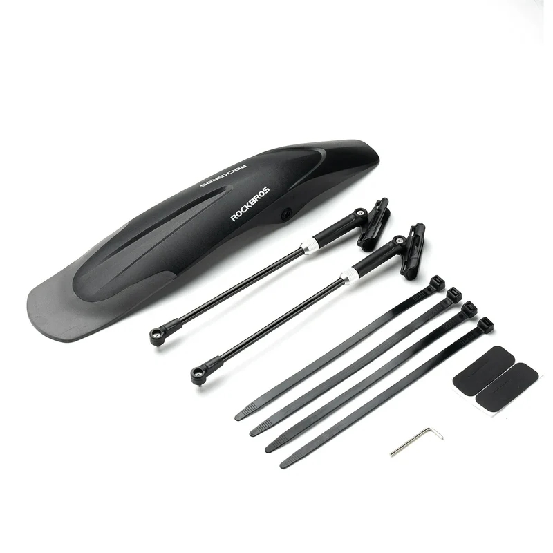 Fahrrad Schutzbleche Set Vorne/Hinten Verstellbare Flexible 26-29 zoll