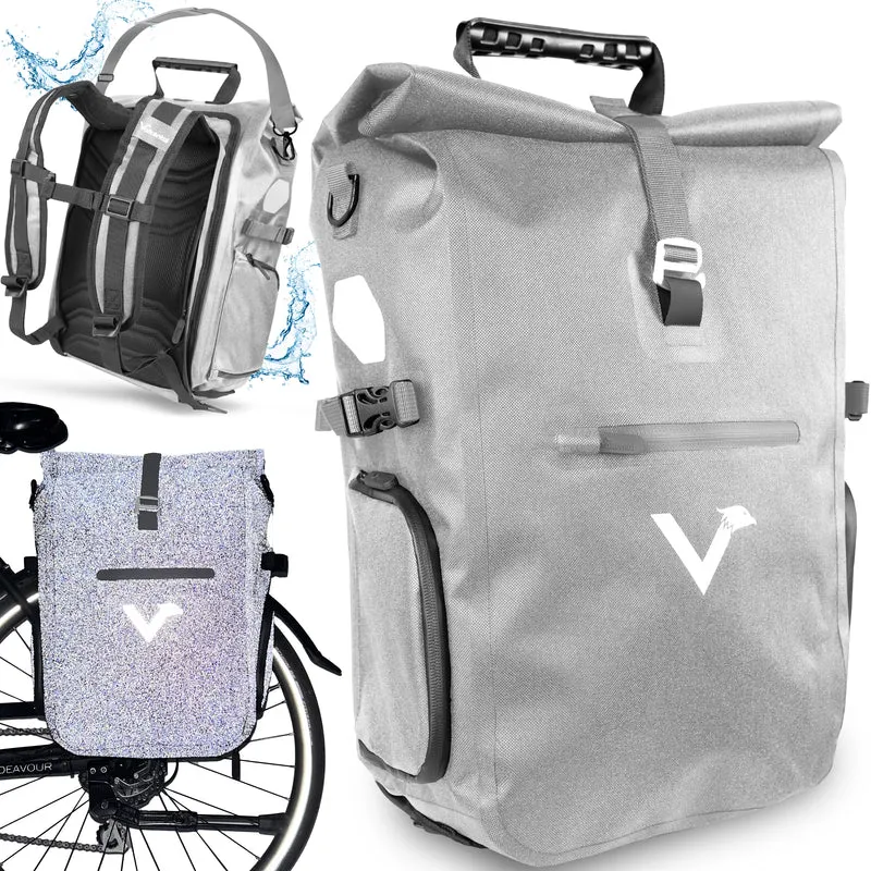 ValkPro 3in1 Fahrradtasche - hochfunktionales Multitalent - B-Ware