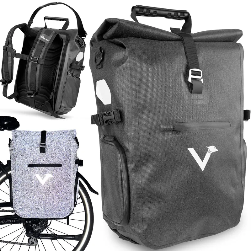 ValkPro 3in1 Fahrradtasche - hochfunktionales Multitalent - B-Ware