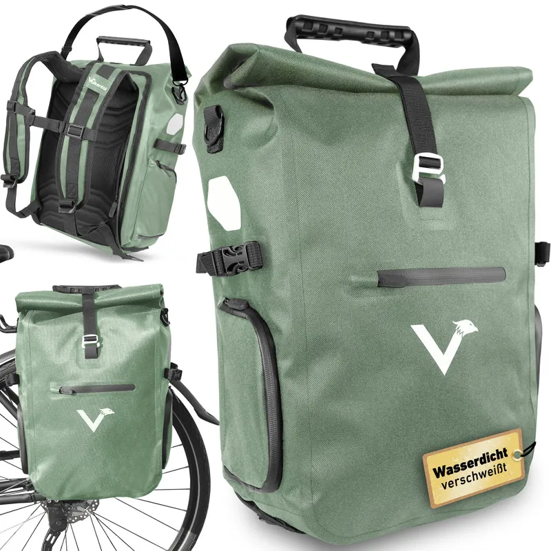 ValkPro 3in1 Fahrradtasche - hochfunktionales Multitalent - B-Ware