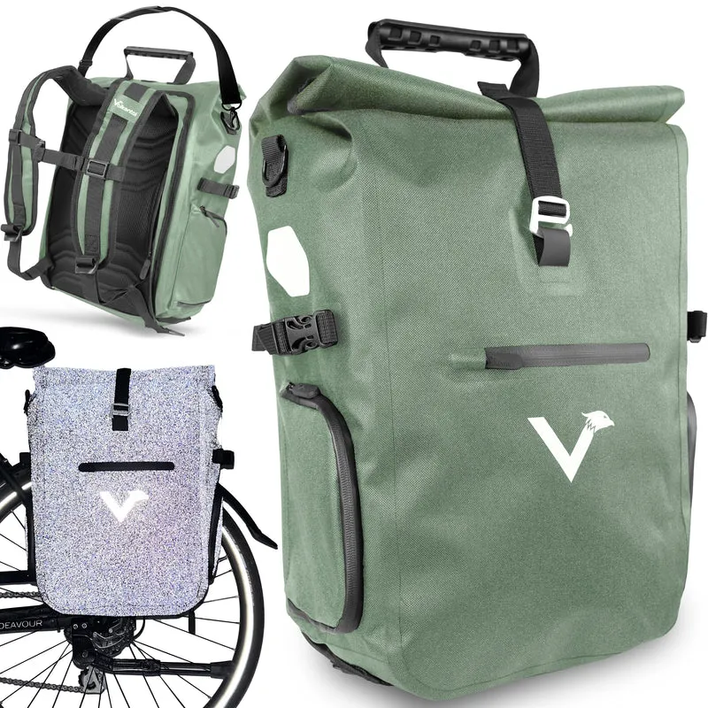 ValkPro 3in1 Fahrradtasche - hochfunktionales Multitalent - B-Ware