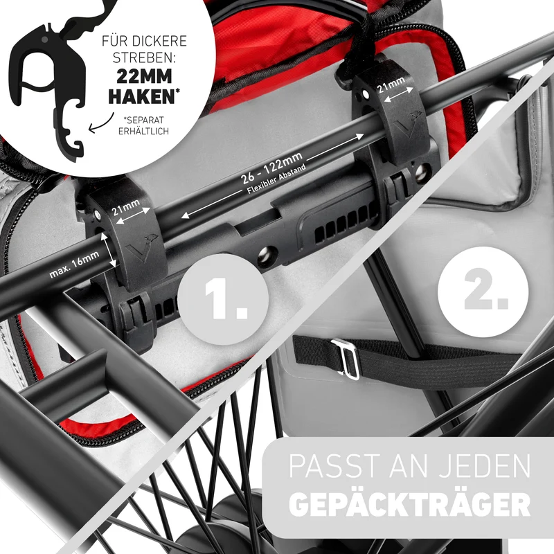 ValkOne Light - 3in1 Fahrradtasche - perfekt für deinen Alltag!