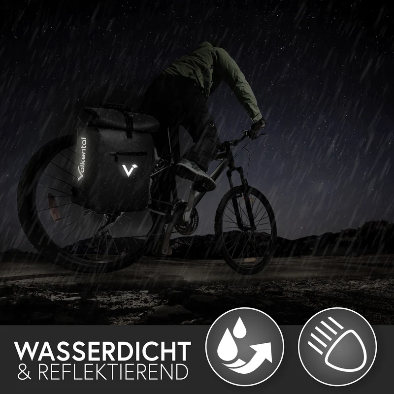 ValkOne 3in1 Fahrradtasche - perfekt für deinen Alltag! - B-Ware