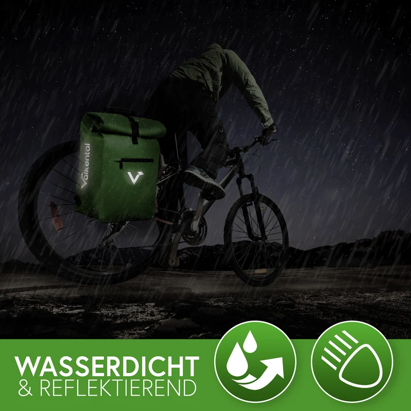 ValkOne 3in1 Fahrradtasche - perfekt für deinen Alltag! - B-Ware