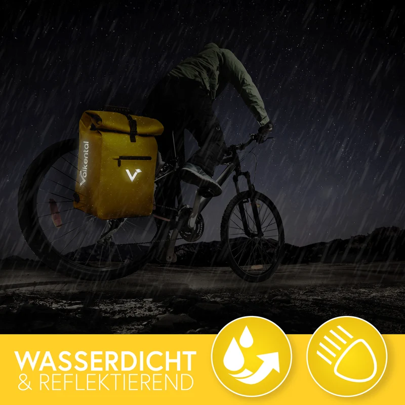 ValkOne 3in1 Fahrradtasche - perfekt für deinen Alltag! - B-Ware