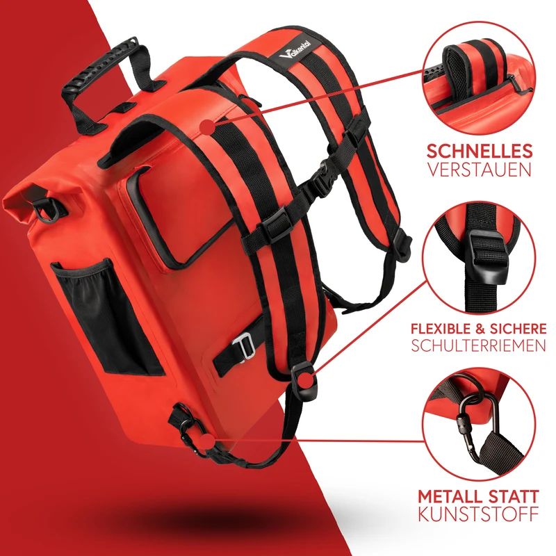 ValkOne 3in1 Fahrradtasche - perfekt für deinen Alltag! - B-Ware
