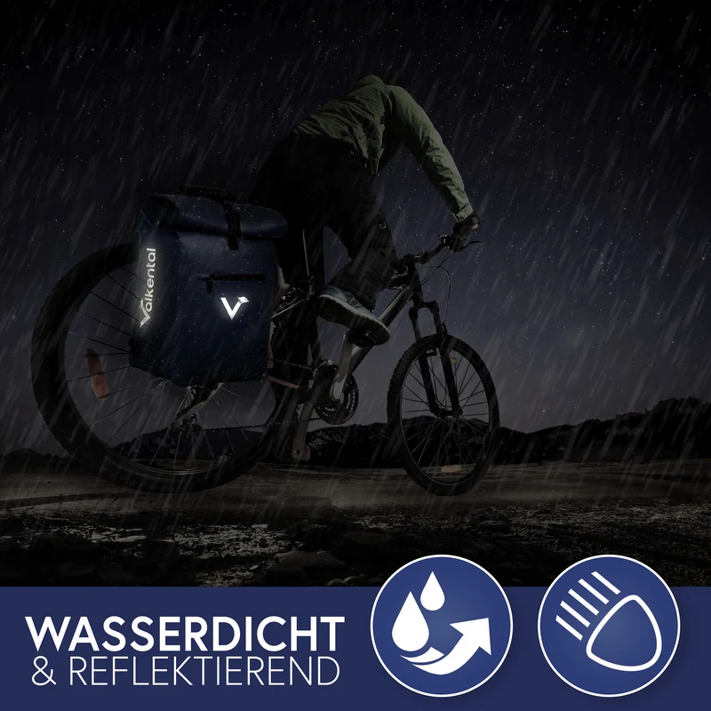 ValkOne 3in1 Fahrradtasche - perfekt für deinen Alltag! - B-Ware