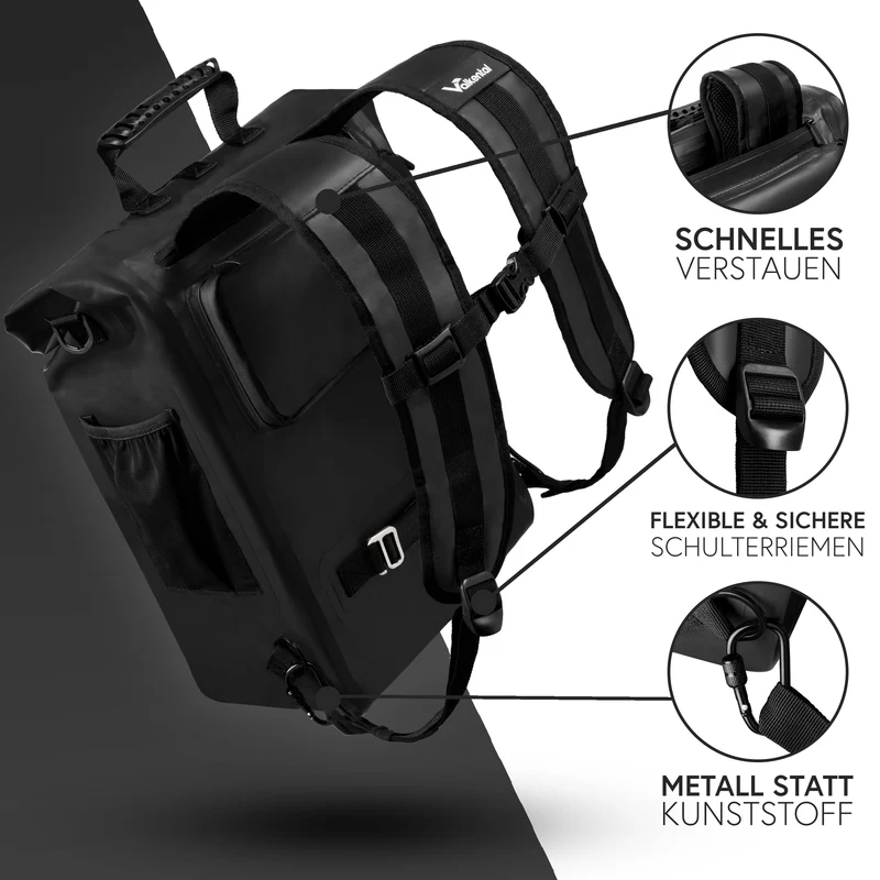 ValkOne 3in1 Fahrradtasche - perfekt für deinen Alltag! - B-Ware