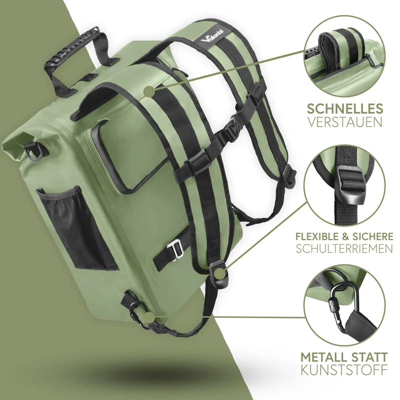 ValkOne 3in1 Fahrradtasche - perfekt für deinen Alltag! - B-Ware