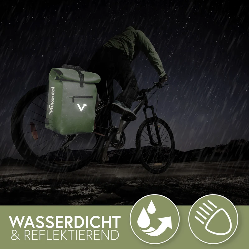 ValkOne 3in1 Fahrradtasche - perfekt für deinen Alltag! - B-Ware