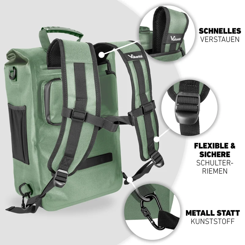 ValkOne 3in1 Fahrradtasche - perfekt für deinen Alltag! - B-Ware