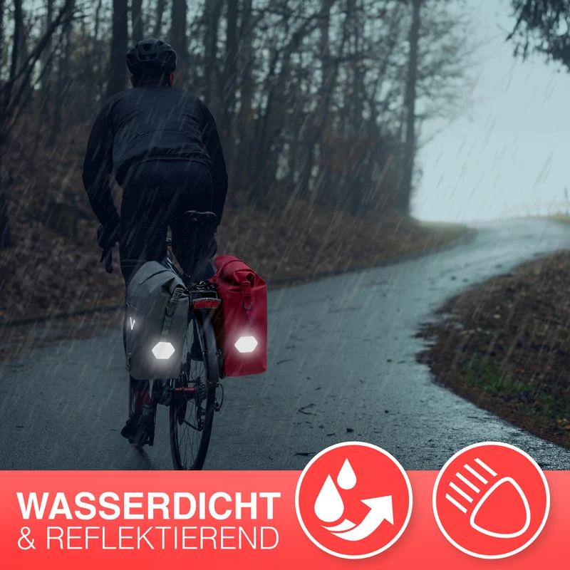 Bike Bag Urban - Praktische 2in1 Gepäckträgertasche im urbanen Look - B-Ware