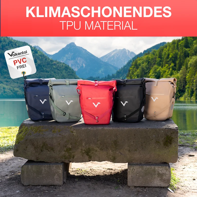Bike Bag Urban - Praktische 2in1 Gepäckträgertasche im urbanen Look - B-Ware
