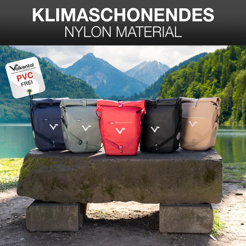 Bike Bag Urban - Praktische 2in1 Gepäckträgertasche im urbanen Look