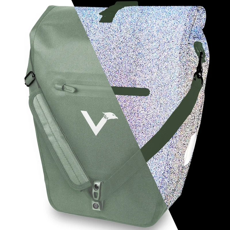 Bike Bag Urban - Praktische 2in1 Gepäckträgertasche im urbanen Look