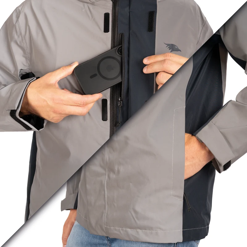 Rain Jacket - 100% reflektierende & wasserdichte Regenjacke