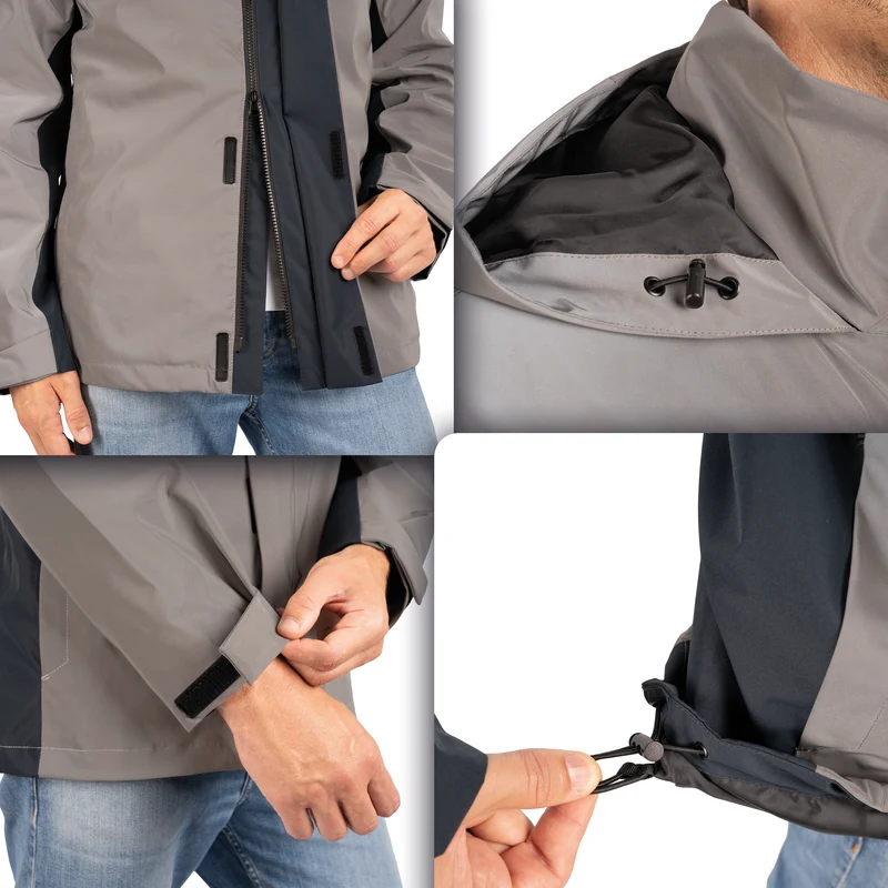 Rain Jacket - 100% reflektierende & wasserdichte Regenjacke