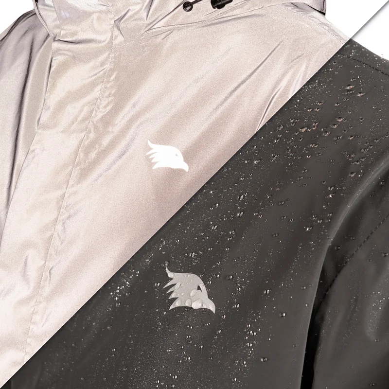 Rain Jacket - 100% reflektierende & wasserdichte Regenjacke