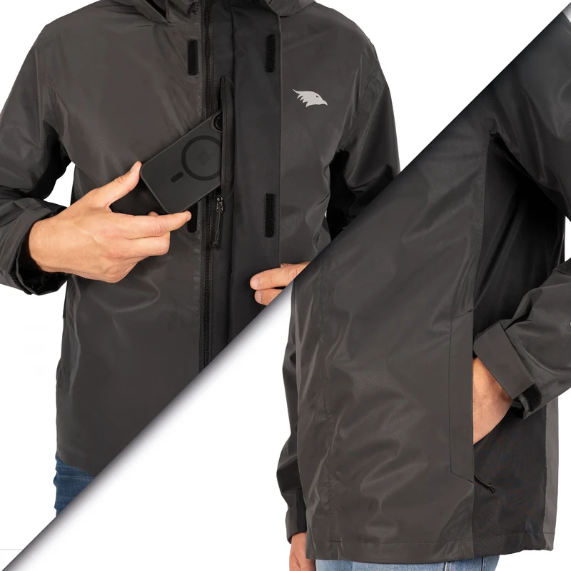Rain Jacket - 100% reflektierende & wasserdichte Regenjacke