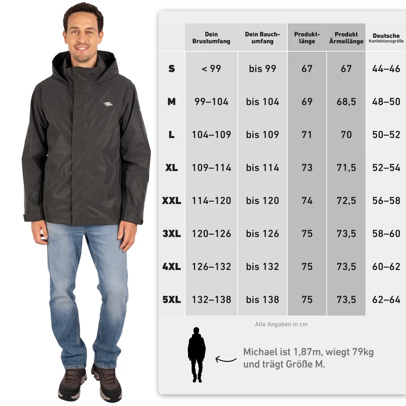 Rain Jacket - 100% reflektierende & wasserdichte Regenjacke
