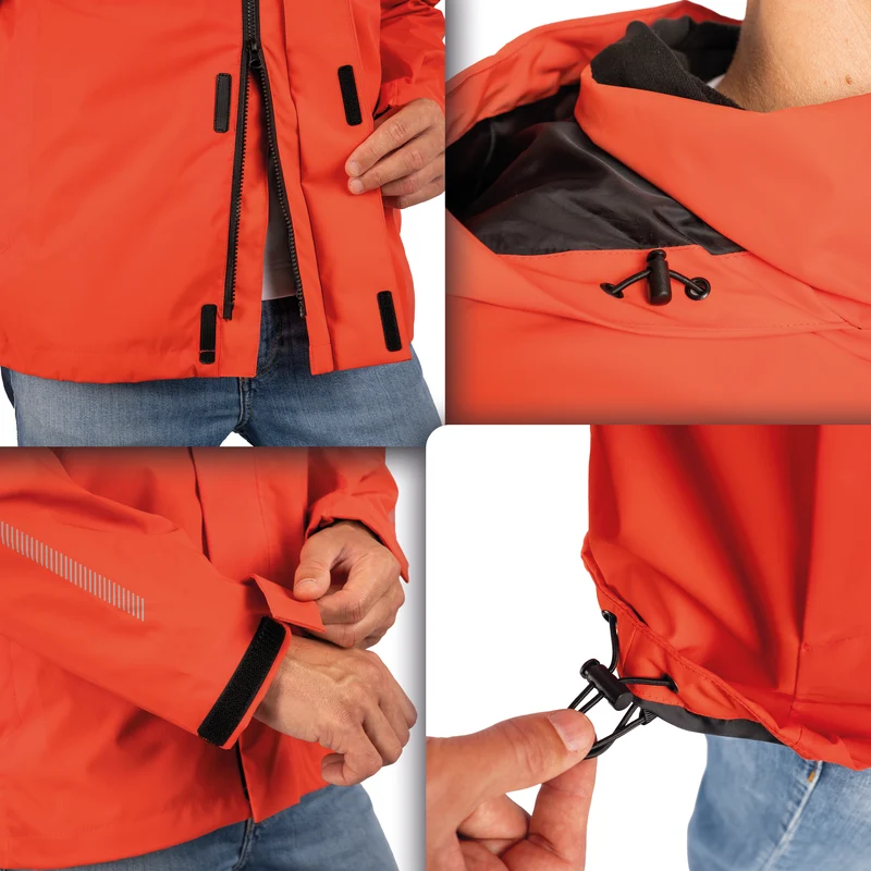 Rain Jacket - 100% reflektierende & wasserdichte Regenjacke