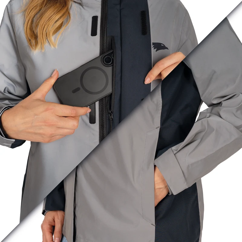 Rain Jacket - 100% reflektierende & wasserdichte Regenjacke - B-Ware