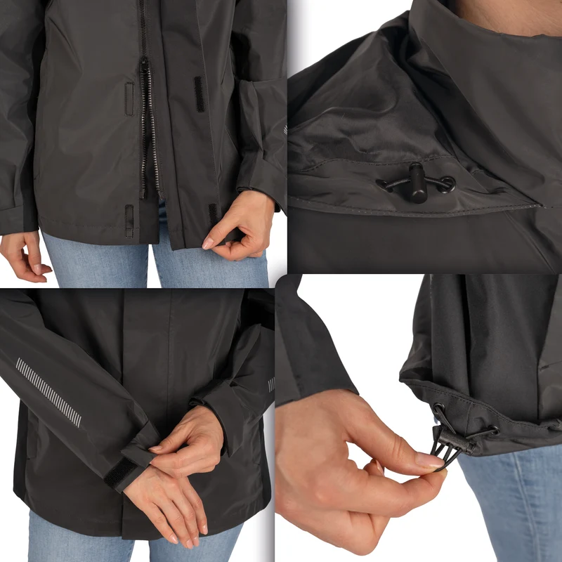 Rain Jacket - 100% reflektierende & wasserdichte Regenjacke - B-Ware