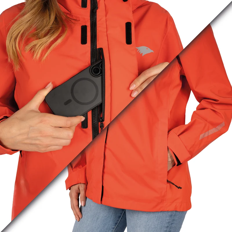 Rain Jacket - 100% reflektierende & wasserdichte Regenjacke - B-Ware
