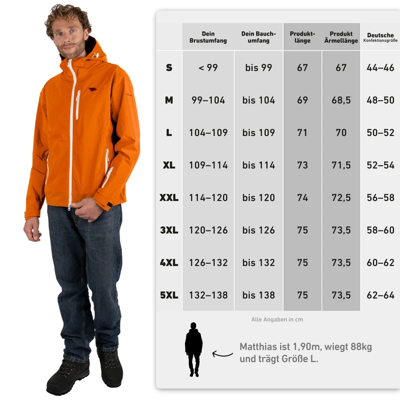 Vertex Jacket - Reflektierende Funktionsjacke für Outdoor Aktivitäten - B-Ware