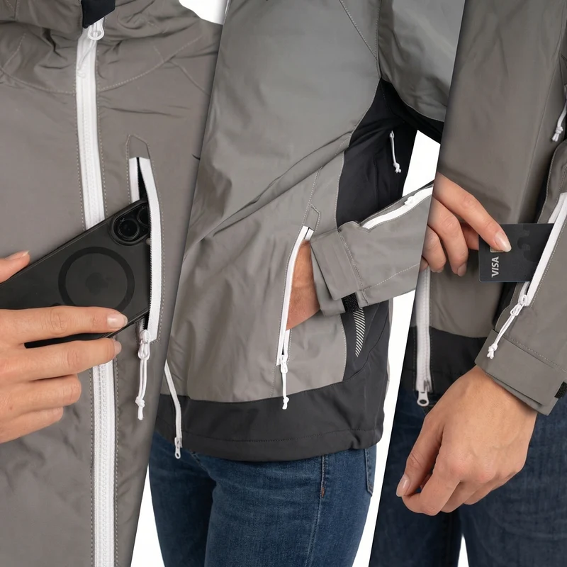 Vertex Jacket - Reflektierende Funktionsjacke für Outdoor Aktivitäten - B-Ware