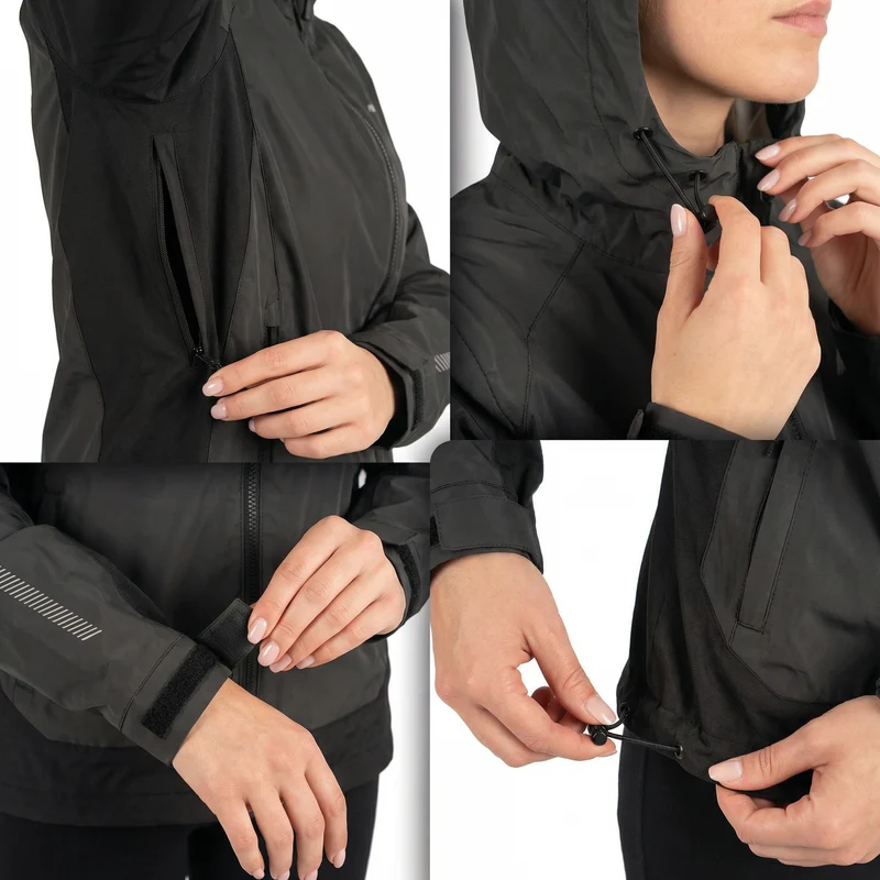 Vertex Jacket - Reflektierende Funktionsjacke für Outdoor Aktivitäten - B-Ware