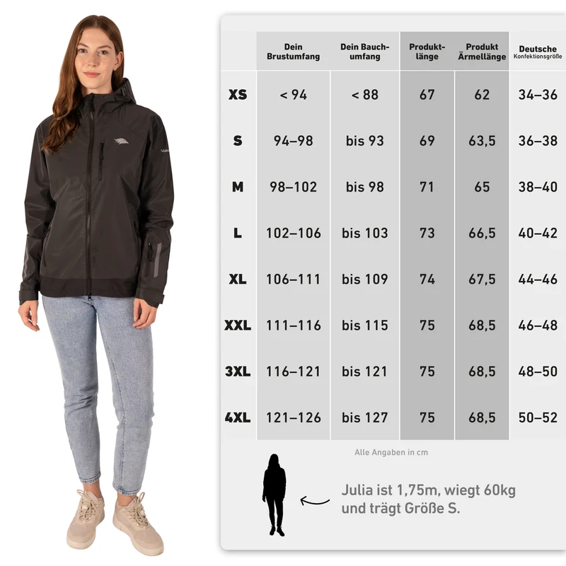 Vertex Jacket - Reflektierende Funktionsjacke für Outdoor Aktivitäten - B-Ware