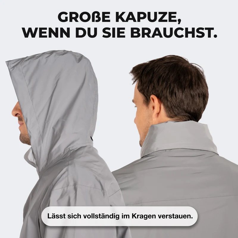 3in1 Smart Jacket - 100% reflektierend & wasserdicht