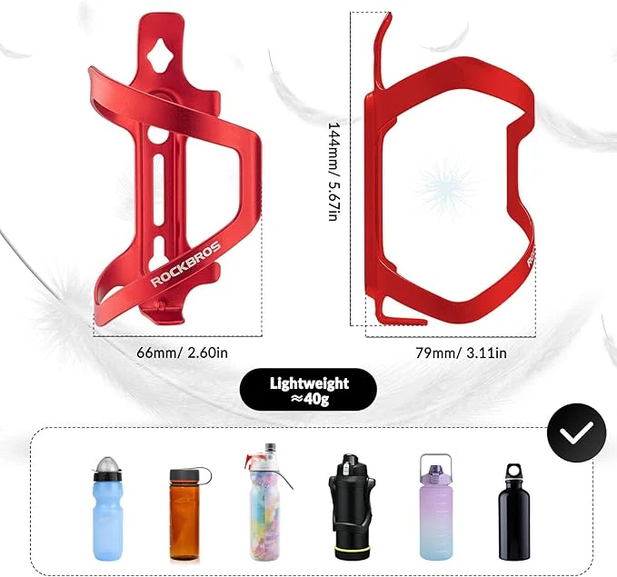 Flaschenhalter Fahrrad Getränkehalter Trinkflaschenhalter Aluminiumlegierung ca. 40г