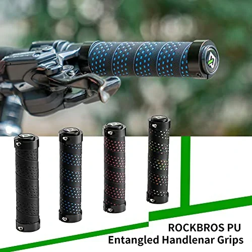 Lenkergriffe Anti-Rutsch Fahrradgriffe Lock-On Design Fahrrad Griffe