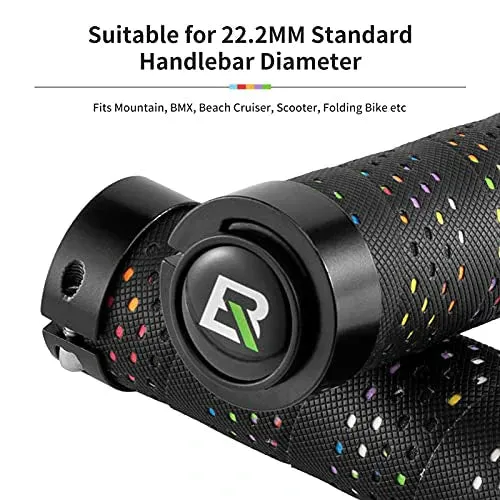 Lenkergriffe Anti-Rutsch Fahrradgriffe Lock-On Design Fahrrad Griffe
