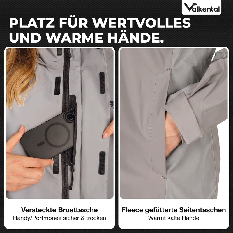 3in1 Smart Jacket - 100% reflektierend & wasserdicht