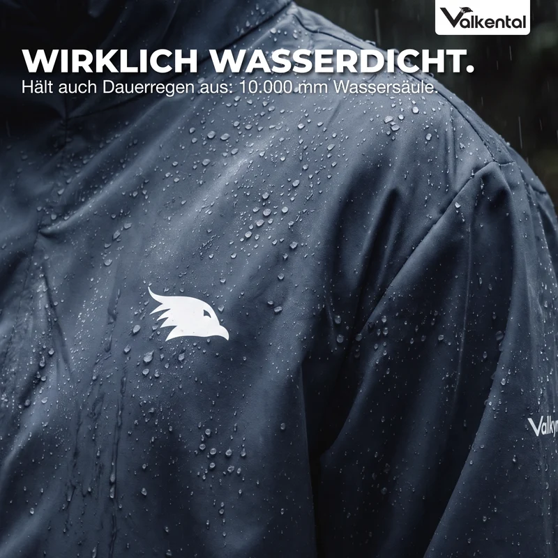 3in1 Smart Jacket - 100% reflektierend & wasserdicht mit Fleece Zipp-In - B-Ware