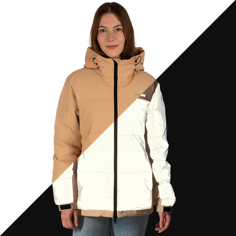 NEU: Reflective Puffer - 100% reflektierende Daunenjacke - B-Ware
