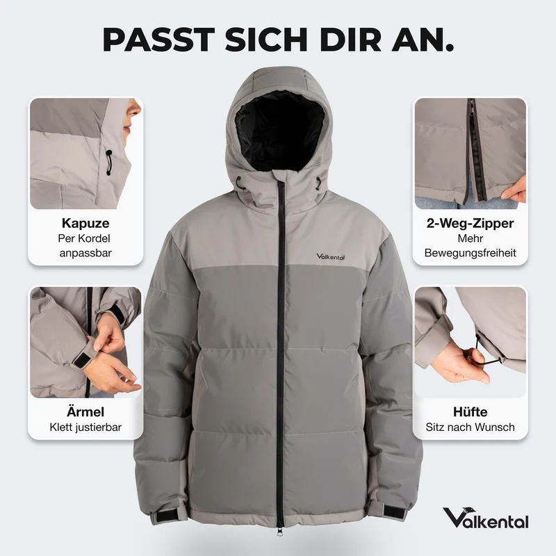 NEU: Reflective Puffer - 100% reflektierende Daunenjacke - B-Ware