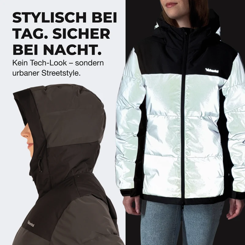 NEU: Reflective Puffer - 100% reflektierende Daunenjacke - B-Ware